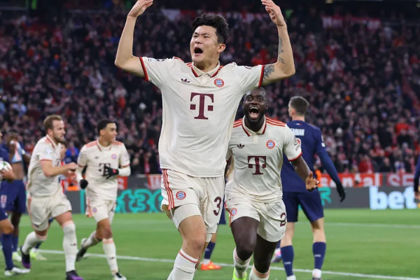 歐冠戰(zhàn)報：金敏載打入制勝球，拜仁1-0擊敗大巴黎